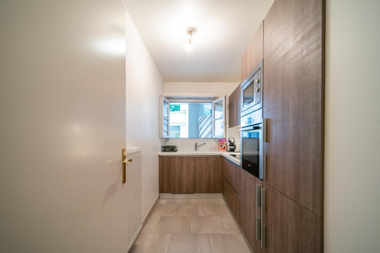 Ferienwohnung Havre De Paix - Appt Avec Terrasse Courbevoie Exterior foto
